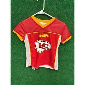 Youth Kansas City Chiefs Reversible Jersey Shirt NFL Sz Small